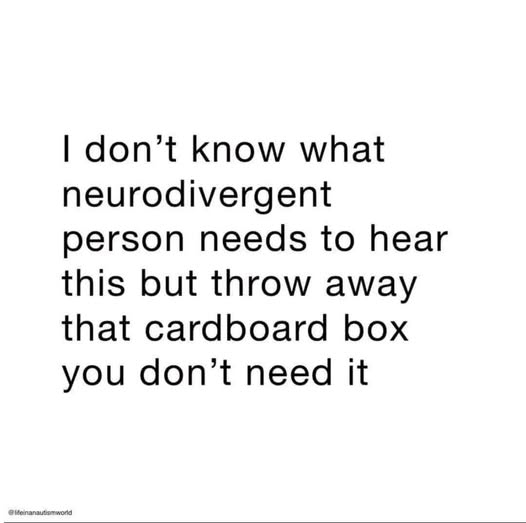 No Nonsense Neurodivergent (@nononsensend) on Twitter photo 