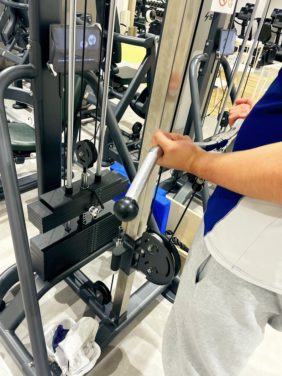 _kagepro_love's tweet photo. 彼と一緒に初ジム🏋️‍♀️
さすが理学療法士さん指導すごい🥹笑 https://t.co/wz7KqW5Xcm