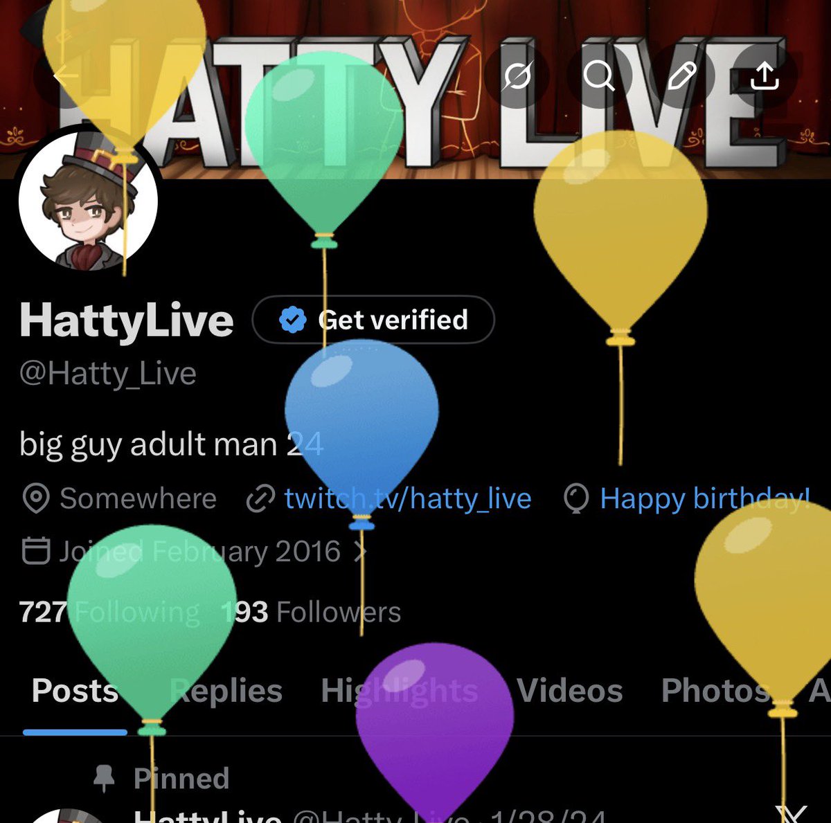 HattyLive tweet media