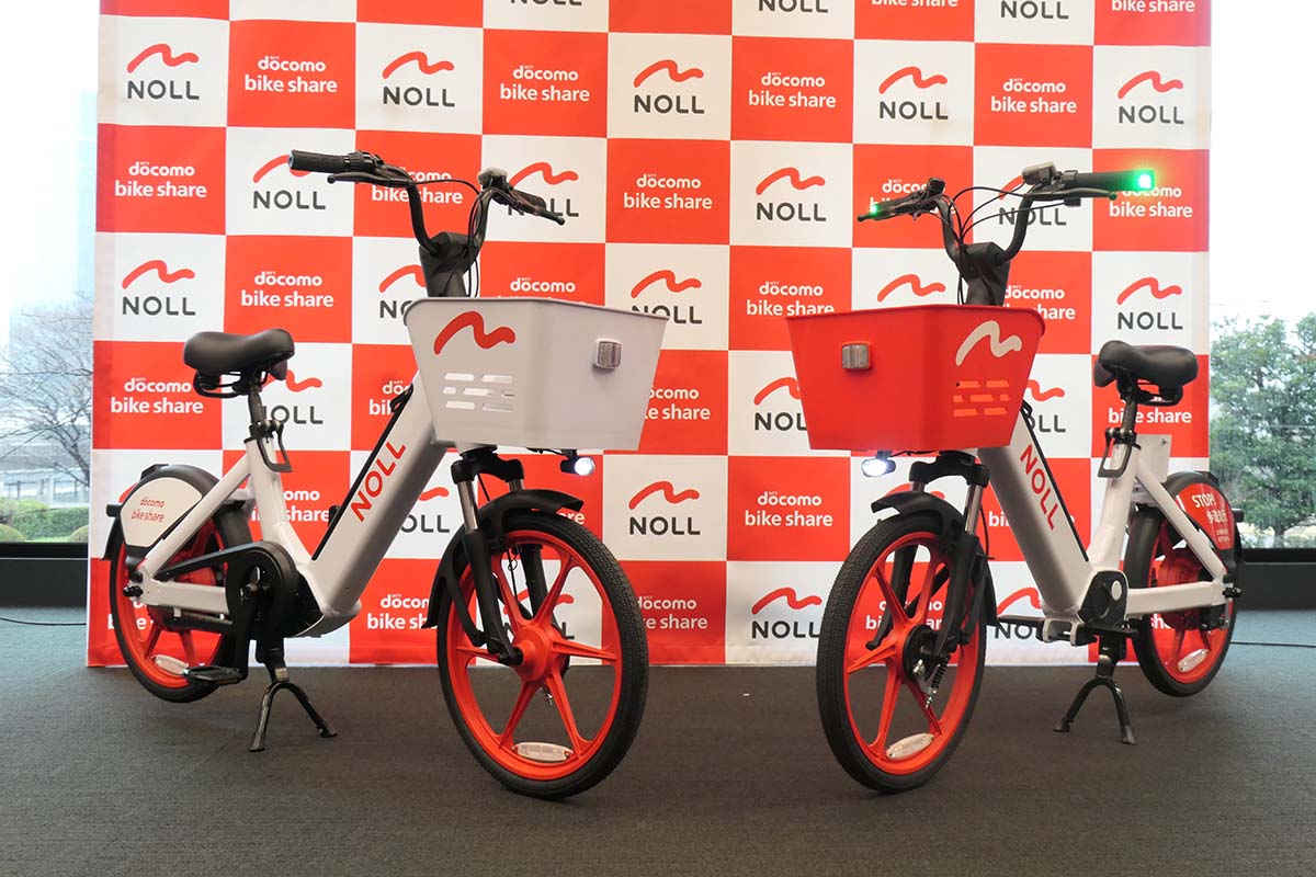 impress_watch's tweet photo. ドコモ・バイクシェア「NOLL(ノル)」に刷新　料金は99円/10分に https://t.co/mvF7V5wptE https://t.co/999Ql66ZeB