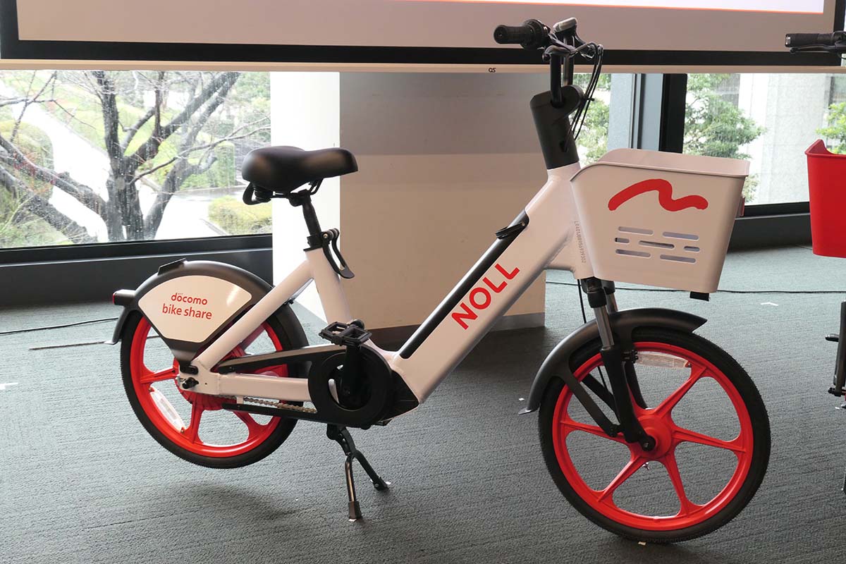 impress_watch's tweet photo. ドコモ・バイクシェア「NOLL(ノル)」に刷新　料金は99円/10分に https://t.co/mvF7V5wptE https://t.co/999Ql66ZeB