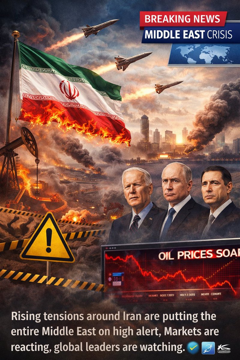x_dargon's tweet photo. Rising tensions around Iran are putting the entire Middle East on high alert. Markets are reacting, global leaders are watching, and the situation remains highly volatile.

Eyes on what happens next. 🌍⚠️

#IranWar #MiddleEastCrisis #BreakingNews #GlobalNews https://t.co/NZHVUZHqQ2
