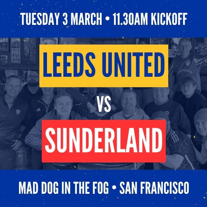 Leeds United Bay Area tweet media