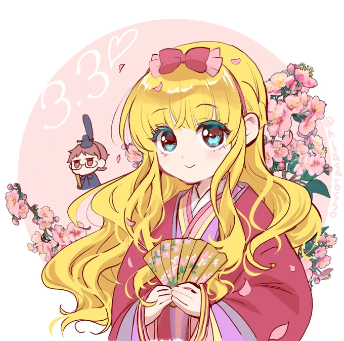 ひなまつりあでるとせんせい。 #王室教師ハイネ