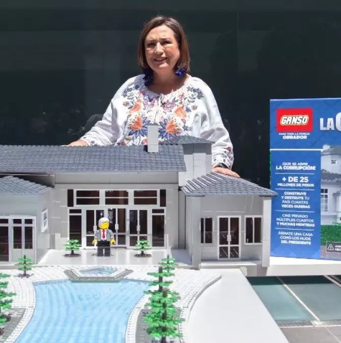 Ya estamos esperando la maqueta de Xóchitl de la Mansión dorada de la panista Maru Campos de $31 millones con acabados de oro.
🪙
Aquí no es renta como la casa gris. 
Deberían de investigarla por enriquecimiento ilícito y asociación delictuosa.
#Chihuahua