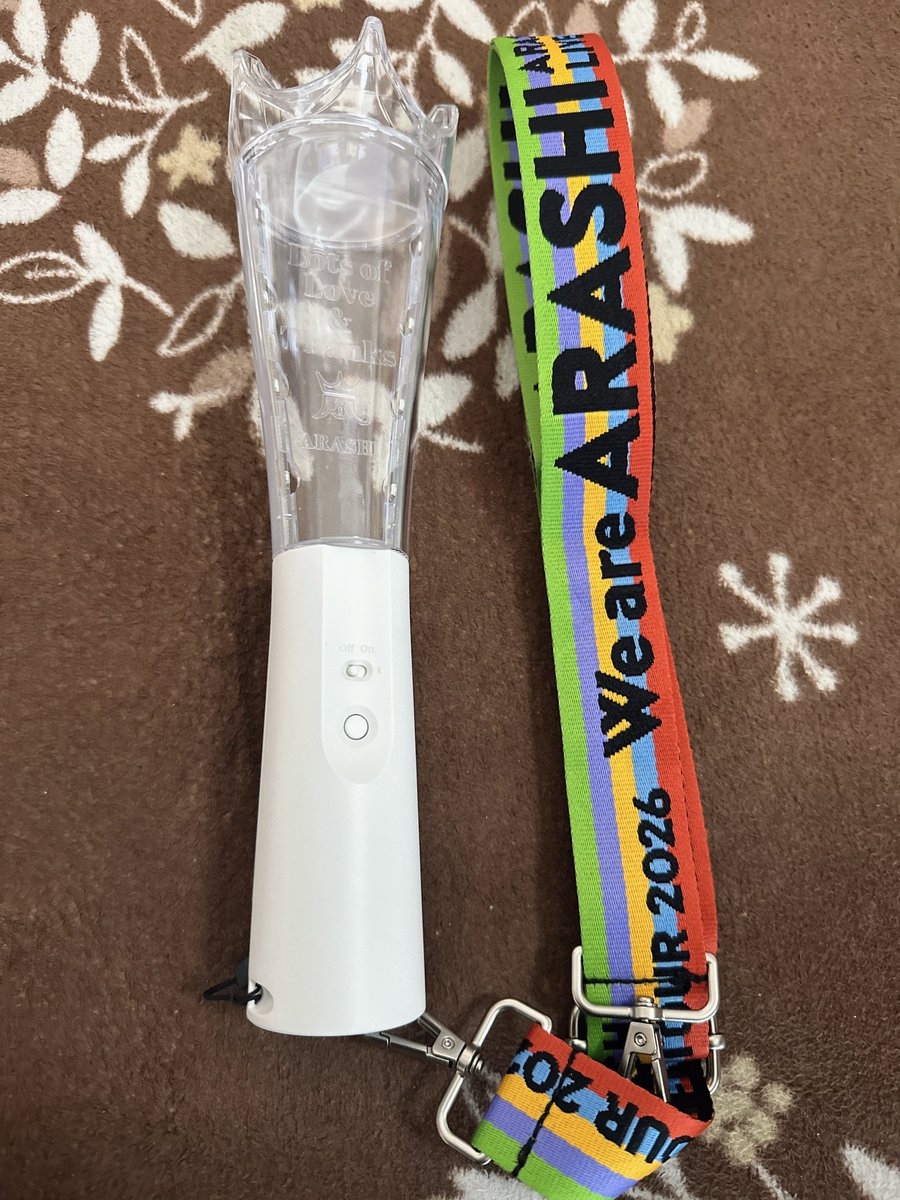 We are ARASHI 2026 ペンライト　フォンタブストラップ 嵐 we are ARASHI2026ペンライト フォンストラップ フォンタブ - メルカリ