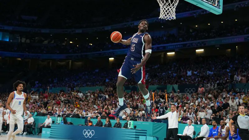 We can all agree that Anthony Edwards is the best American player in the world right?🇺🇸

- Back to back WCF finalist
- Reigning All-Star MVP
- Reigning 3pt leader
-All-Star in last 4 seasons
- Basically averaging 30