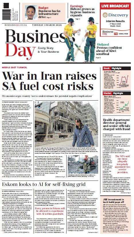 The top stories in today's Business Day. Click here to subscribe for full digital access: bit.ly/4jssrUA