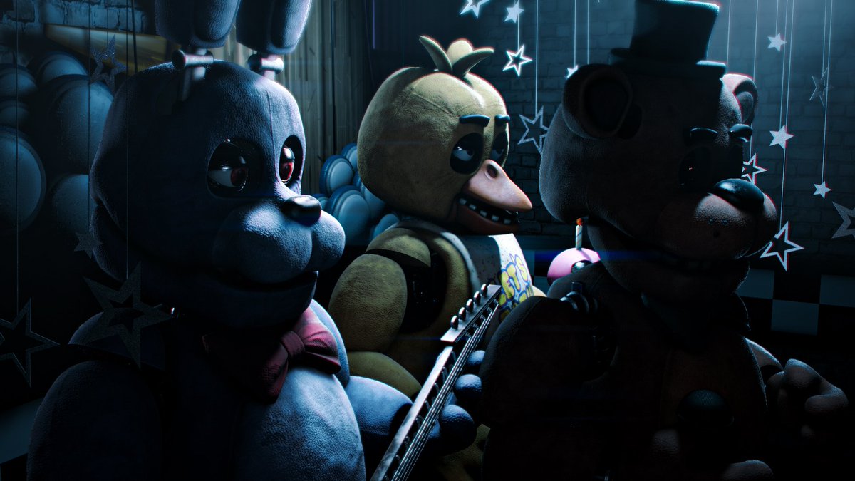 remaking fnaf 1 cam renders!
Animatronics models by <a href="/Jeeb3D/">Jeeb</a>

#FNAF #Cinema4D #c4d