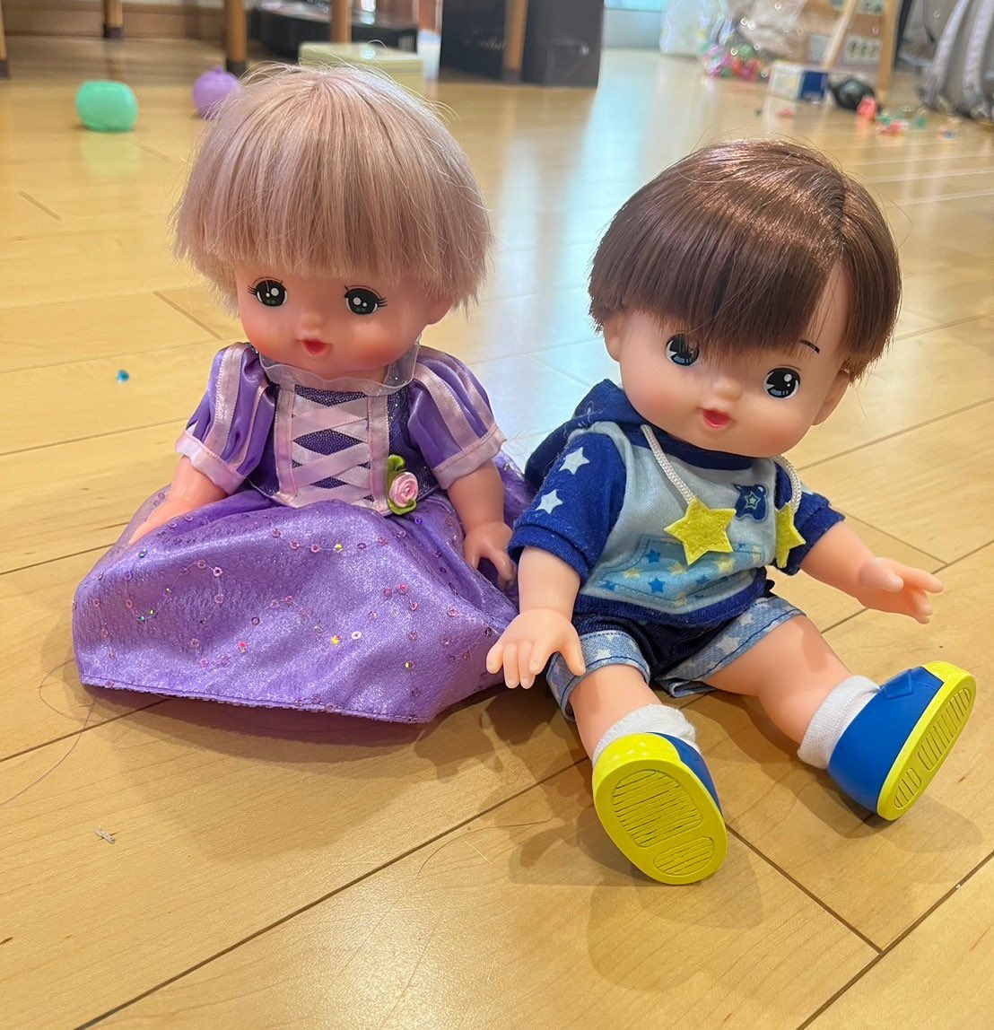 はっぴーひな祭り🎎 うちの友達(4歳)が 『これちぃにそっくりだから