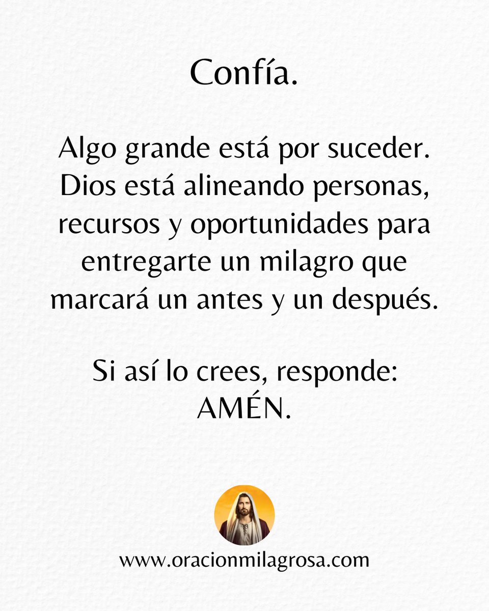 Oración Milagrosa tweet media