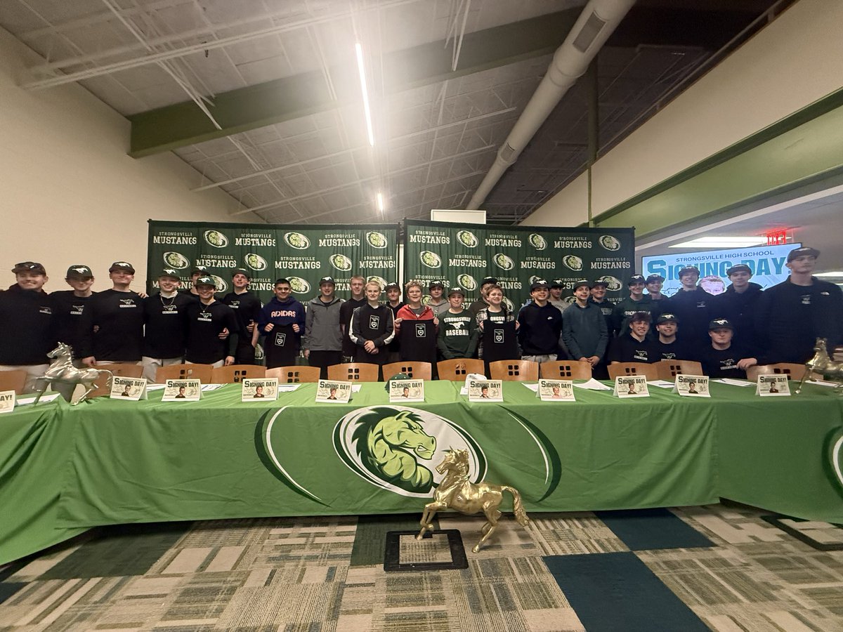 STRONGSVILLE HIGH SCHOOL BASEBALL tweet media
