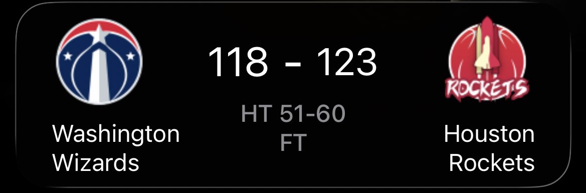 EskiUsulTahmin's tweet photo. ✅ ÇOK RAHAT KAZANDIK ✅
Washington – Houston
Ev +17.5 Hnd ile Kazanır
Oran: 1.44
Skor: 118-123
17.5 sayı handikap vardı, fark sadece 5 👀
Senaryo net tuttu.
#NBA #WashingtonWizards #HoustonRockets #Basketbol #Handikap #NBATahmin #Bahis #İddaa #MaçAnalizi #Spor #Kupon #Oran https://t.co/jgiHAzvw7N