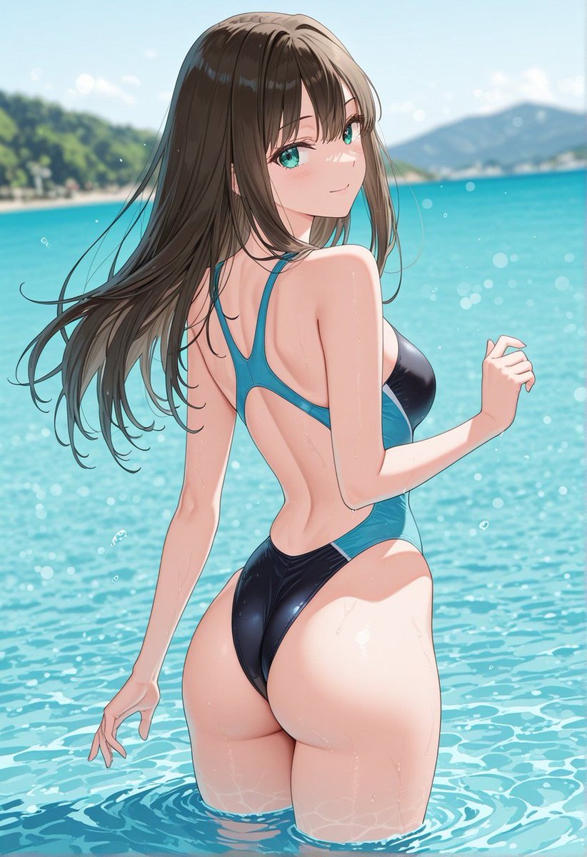 爽やか、競泳スタイルしぶりん 其の弐 少し大人に成長したイメージ