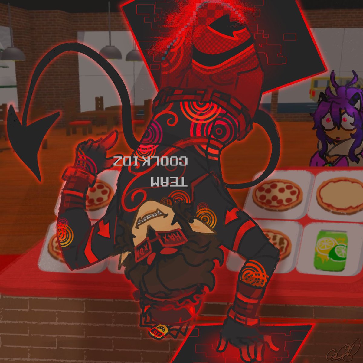 Hi guys…. 007n7 drawing… frutiger metro style…..
AKA TORMENT THAT PIZZA BOY ELLIOT!!
#007n7 #frutigermetro #metro #waapp #workatapizzaplace