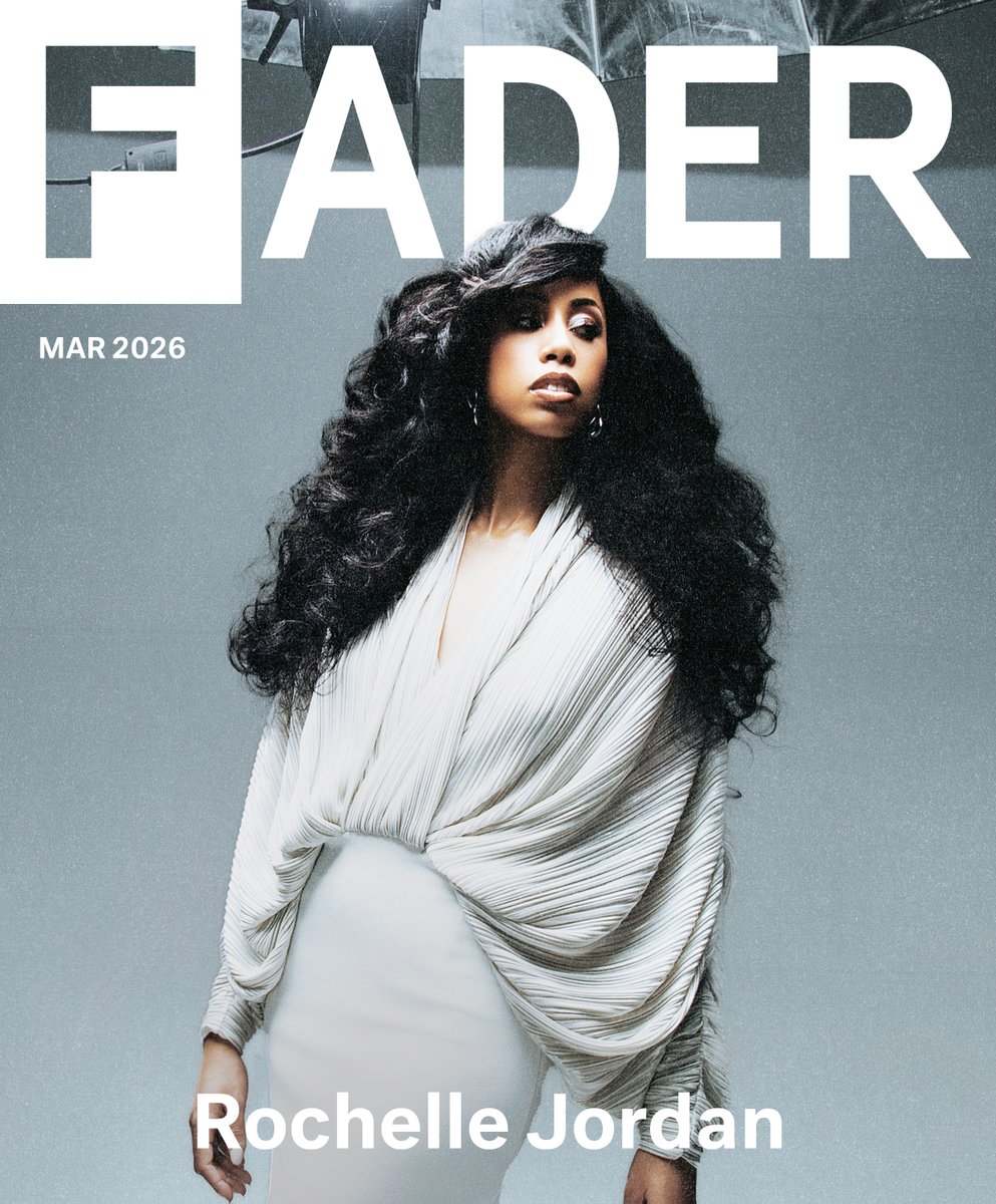 @RochelleJordan ladida’d her way to our latest FADER Cover 🎶 With talents that precede her, the British-Jamaican innovator details her slow burn journey, reflecting on her most recent project, ‘Through the Wall,’ her lifelong battle with sickle cell anemia, and the "divine