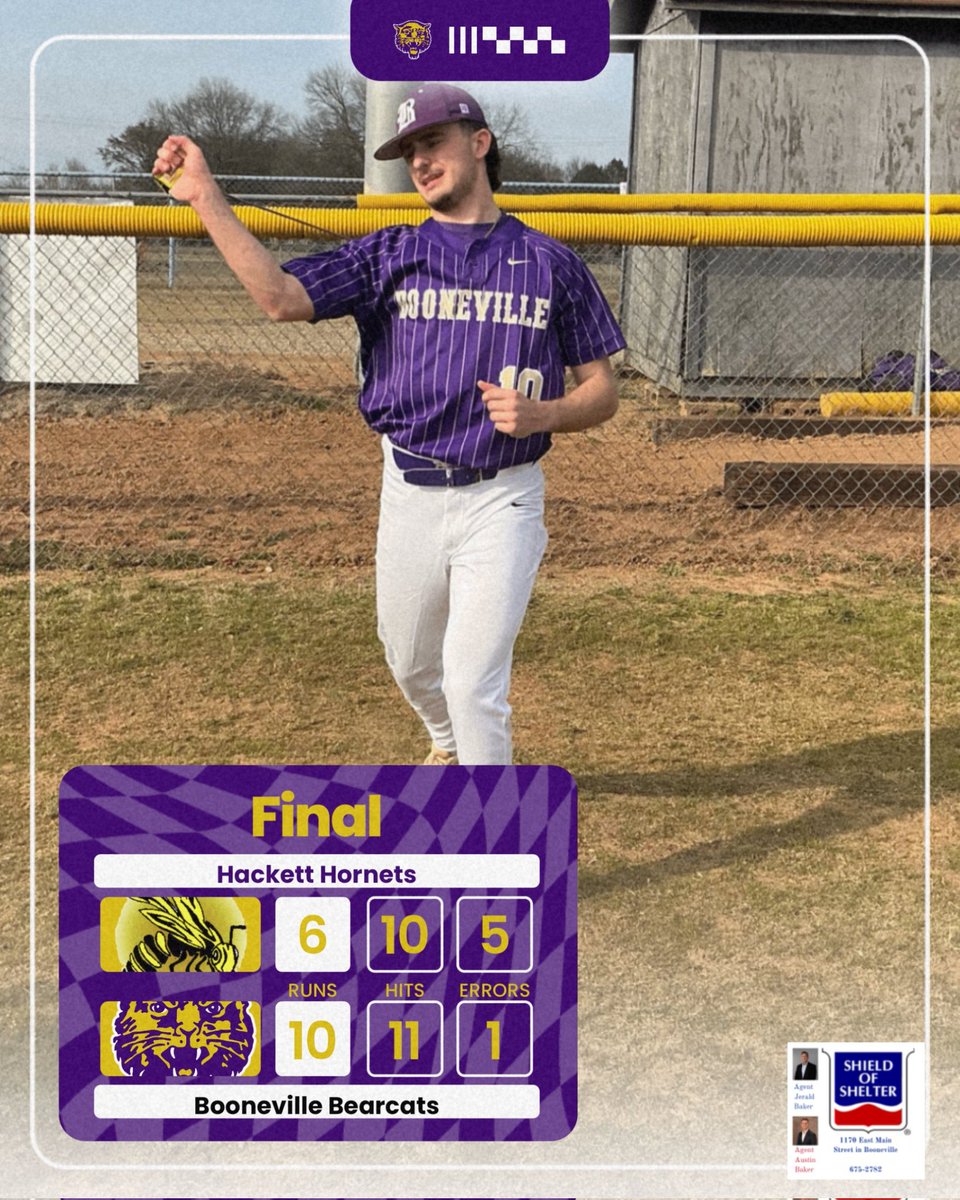 Booneville Bearcat Baseball tweet media