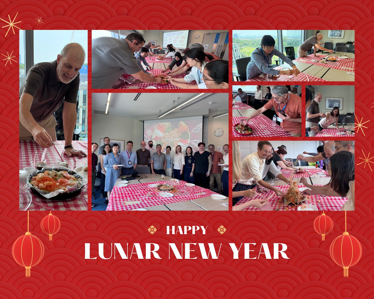 famednusg's tweet photo. As the Lunar New Year festivities come to a close, our team gathered for a traditional yu sheng (lohei) celebration. Here’s to galloping into a year of prosperity, success &amp; abundant opportunities!

🧧🍊🍊

#LunarNewYear #YearOfTheHorse #YuSheng #LoHei #Prosperity https://t.co/31E7nkeOFP
