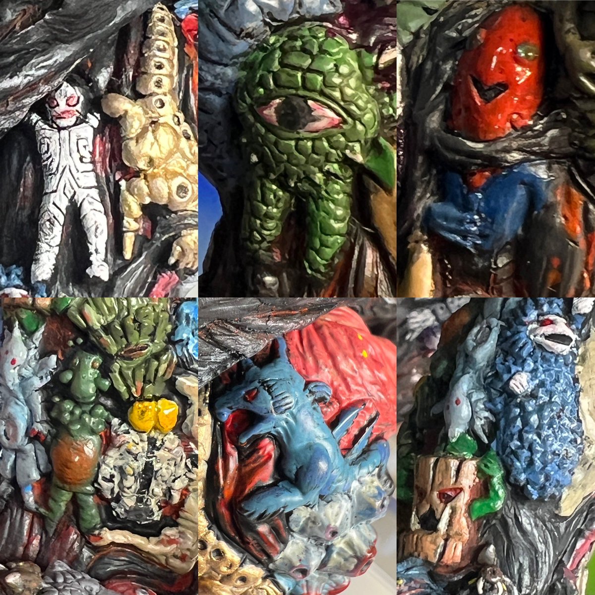 ベリュドラ リペイント詳細その1: 左腕 せっかくなのでお気に入りの