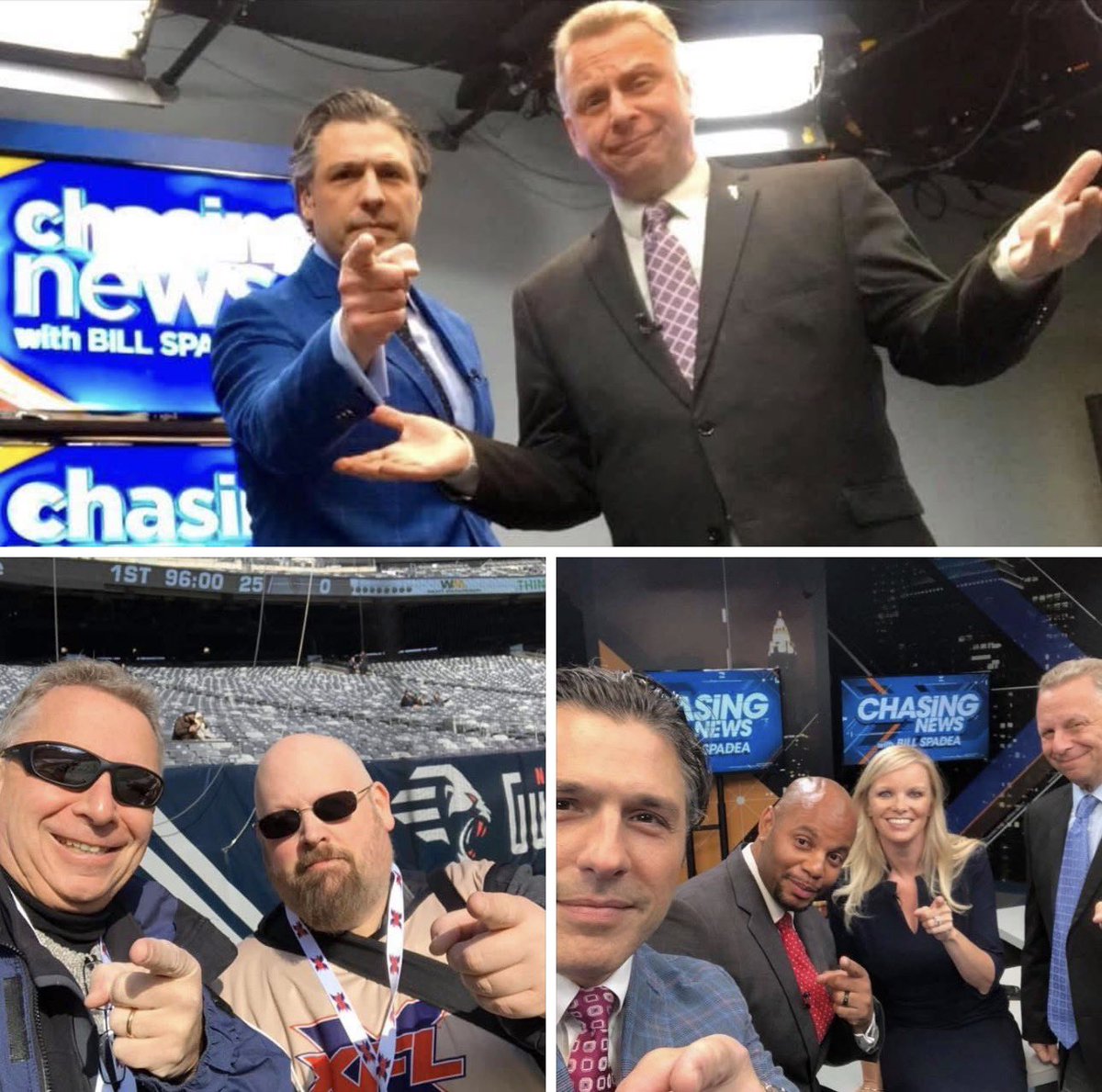 GeorgeFalkowski's tweet photo. Ooooo just realized today marks 6 years since my final sportscast at #ChasingNews and the last of my career. I got “reorganized” a few days later, ending what was a fun 2-1/2 year rebirth of my TV career.
Eternal thanks to Paul Porowski, Jerry Burke and Bill Spadea! https://t.co/doqQOyF5oF