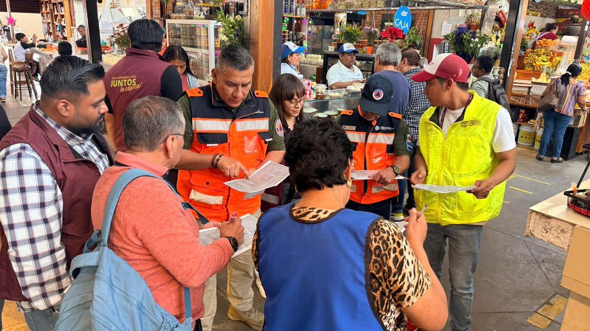 Con el objetivo de fortalecer la cultura de la prevención y reforzar la capacidad de respuesta ante una posible emergencia, el próximo 5 de marzo a las 14:00 horas se llevará a cabo un simulacro de sismo en el mercado “La Merced” de la capital. 

En coordinación con la Dirección
