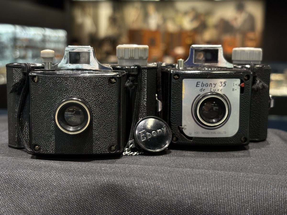 展示カメラ紹介 NO.13 Ebony 35 / 35 de Luxe（1955