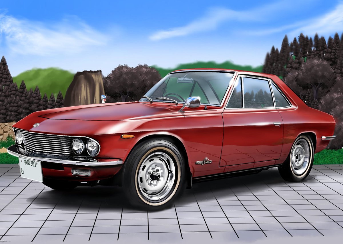 初代シルビア
#初代シルビア
#イラスト依頼作品
#クリエイターズアパートメント