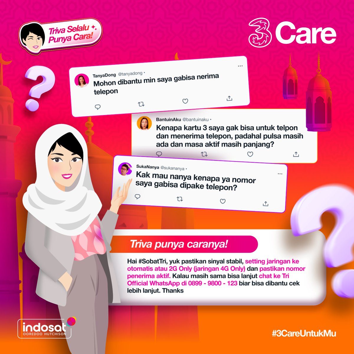 3Care Indonesia tweet media