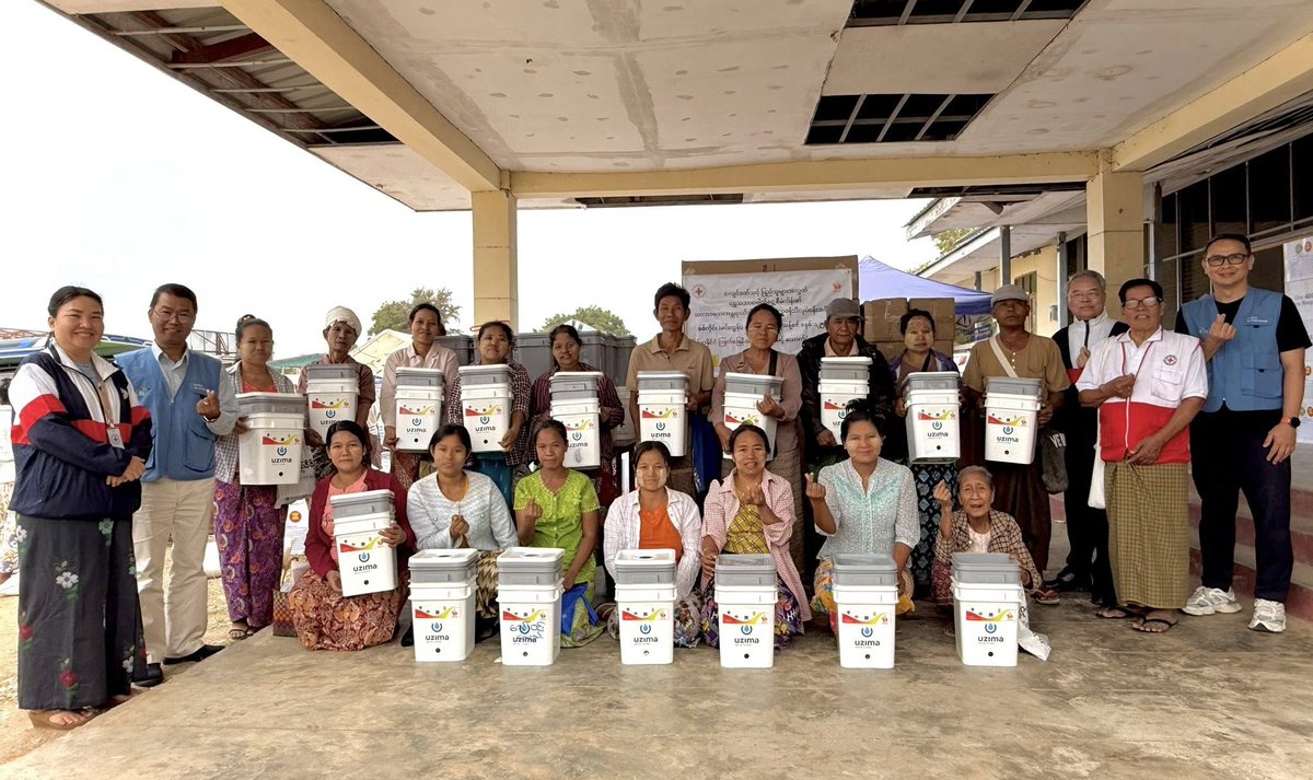 Myanmar Red Cross tweet media