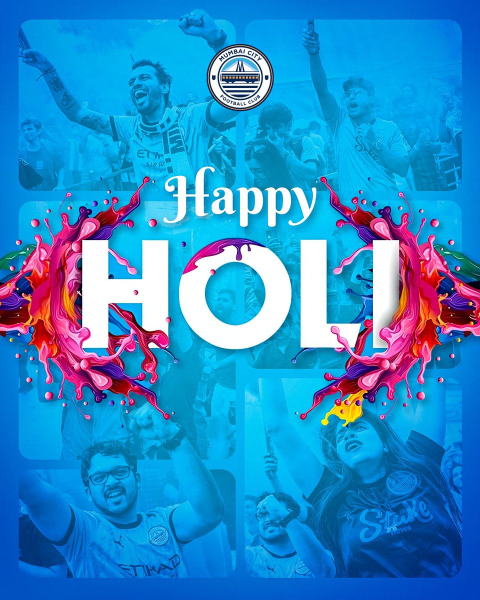 बुरा ना मानो, होली है 🩵

#HappyHoli #AamchiCity 🔵