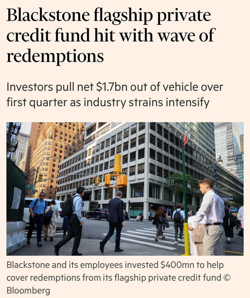 DowdEdward's tweet image. While everyone is distracted there is a snowball rolling downhill gathering steam getting bigger and bigger. Feedback loops are in process. 

Liquidity in credit doesn’t matter until it does. Financial reflexivity works both ways.