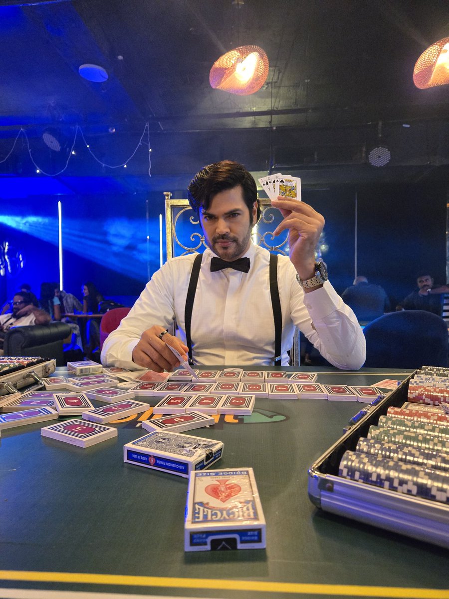 talk2ganesh's tweet photo. Entering a world whr evry breath is a gamble &amp; evry move is calculatd. Excitd 2 dive into ths new vertical series! Ths world of high stakes &amp; hidden motives is unlike anything Ive explored before 🎰
​Stay tuned—d game is just beginning

#VerticalSeries #ShootMode #GaneshVenkatram https://t.co/3Yz7S0FVw3