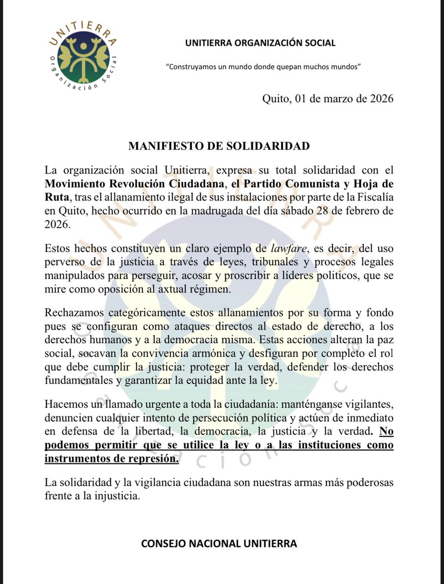 UNITIERRA ORGANIZACIÓN SOCIAL tweet media