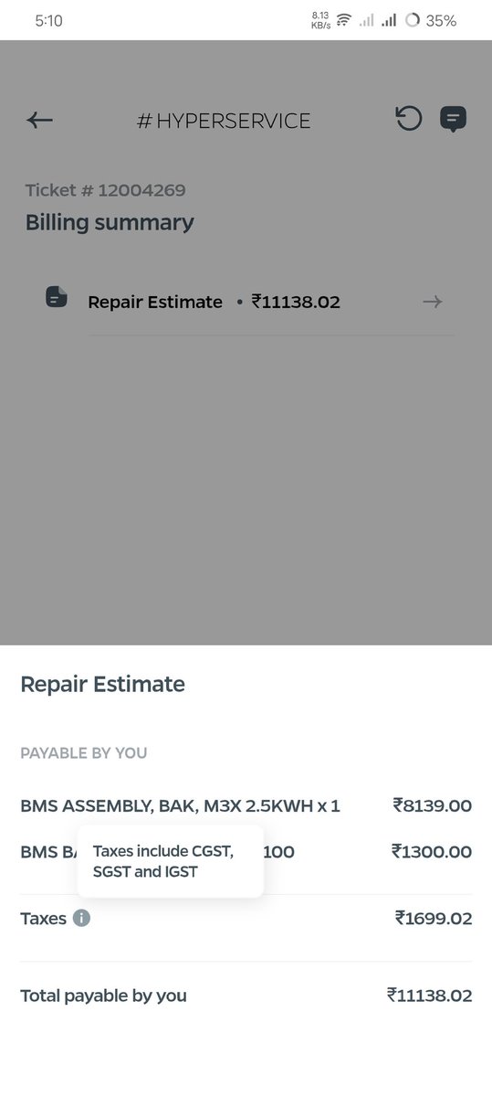 JKeshav7's tweet photo. @OlaElectric #PoorOlaService  roadster x plus https://t.co/WD86vQsh7W