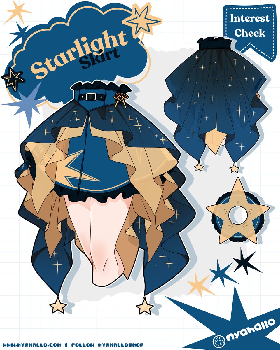 I’m obsessed with how this skirt looks like a star from the top ⭐️