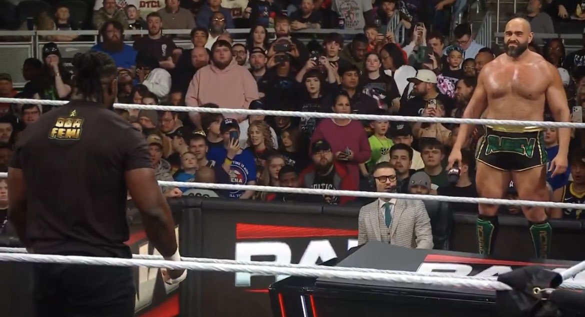 Punk_1582's tweet photo. @MrSantiZap I can’t wait till next week to watch this match! I genuinely believe This could be a feud that leads into wrestlemania! https://t.co/SDsNSZvT3N