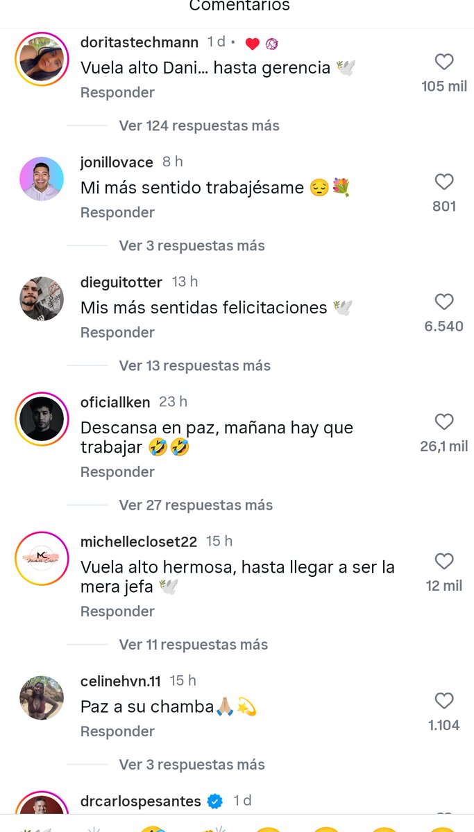 Los comentarios 😂