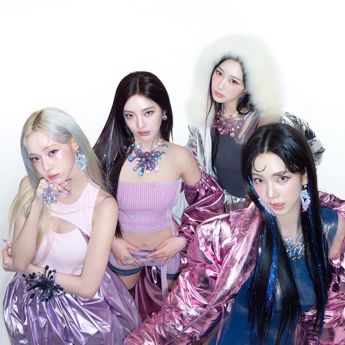 OneilyMusic's tweet photo. aespa are rumored to make a comeback with their second full-length album in May. https://t.co/nRVwJrzoyc