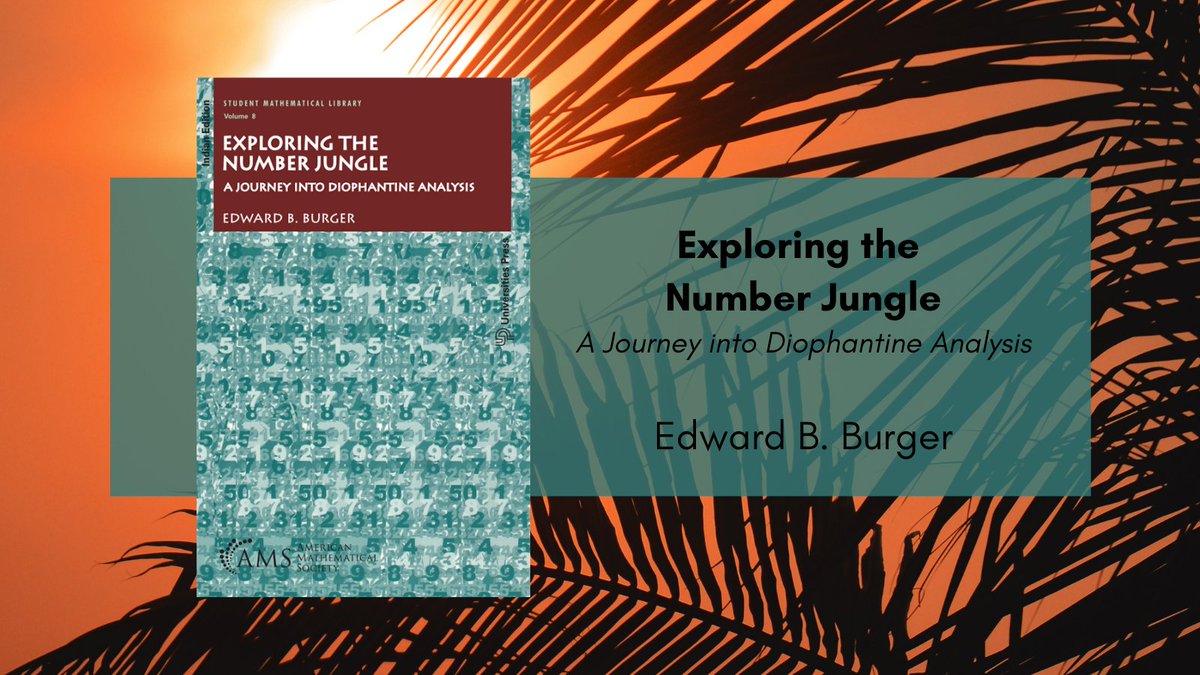 upilindia's tweet photo. This book brings to life the fundamental ideas and theorems from diophantine approximation, geometry of numbers, diophantine geometry and p-adic analysis. Through an engaging style, readers participate in a journey through these areas of number theory.
https://t.co/4fLfRf2qAp https://t.co/Vha7JipzQp
