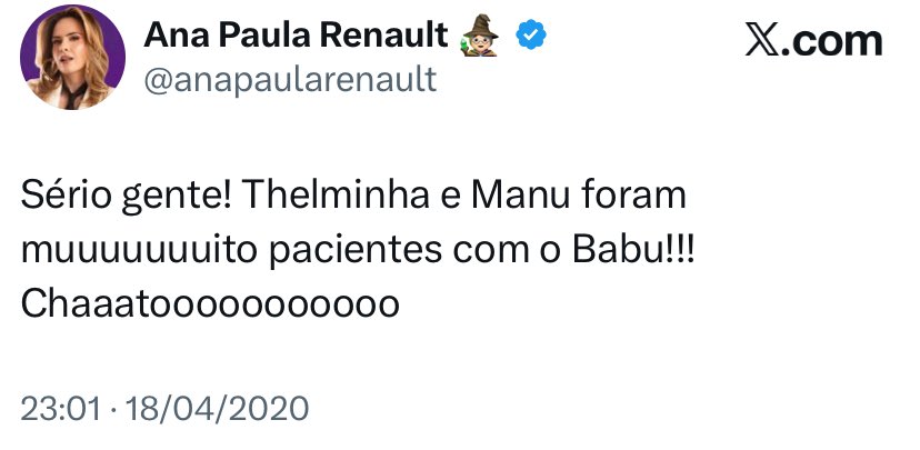 poponze's tweet photo. A ANA PAULA EM 2020 KKKKKKK #BBB26 https://t.co/0SFIs98Cct