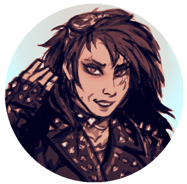 felfisk's tweet photo. next up- druid bristlebean &amp; monk andromeda!

Bristlebean's hardly aged a day &amp; has returned to his work as a professor of biology in Silverymoon. 

Andromeda, in contrast, returned home to Elturel to find it'd been dragged to the fiery pits of Hell! so she's been busy with that https://t.co/TtsGw3lGiH