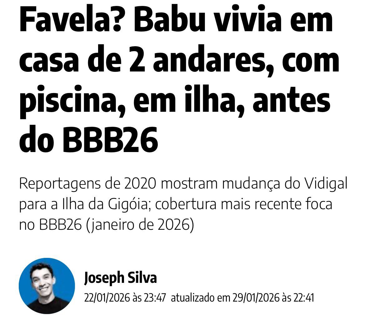 O HOMI DO GUETTO

#BBB26
