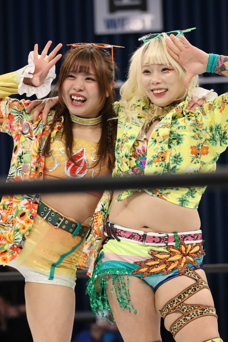 1976aurora's tweet photo. 2026.2.3
#NewBlood28 板橋大会
#STARDOM
#水森由菜
#金屋あんね https://t.co/YAeVTyaxdO
