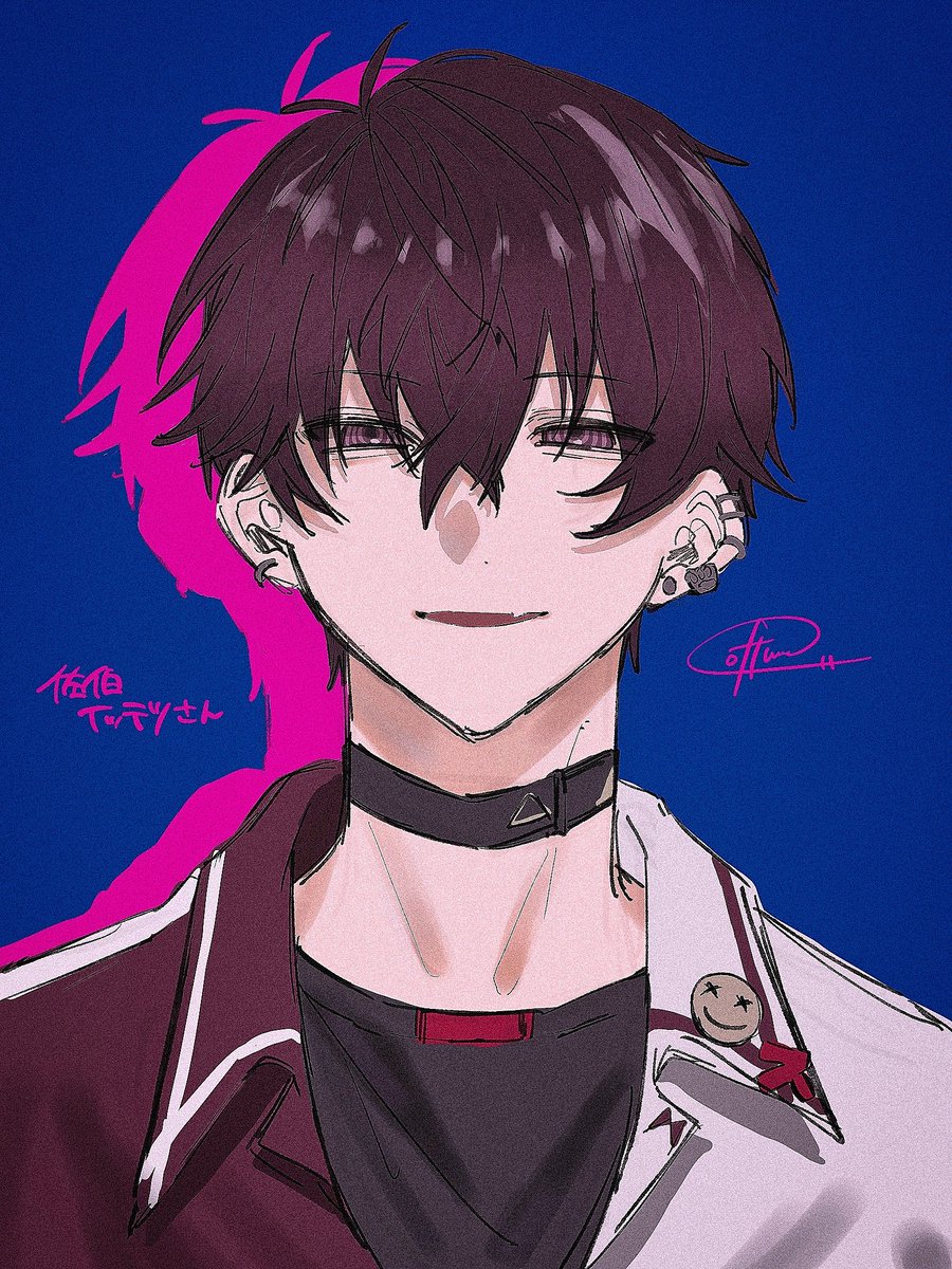 初描きの佐伯イッテツさん