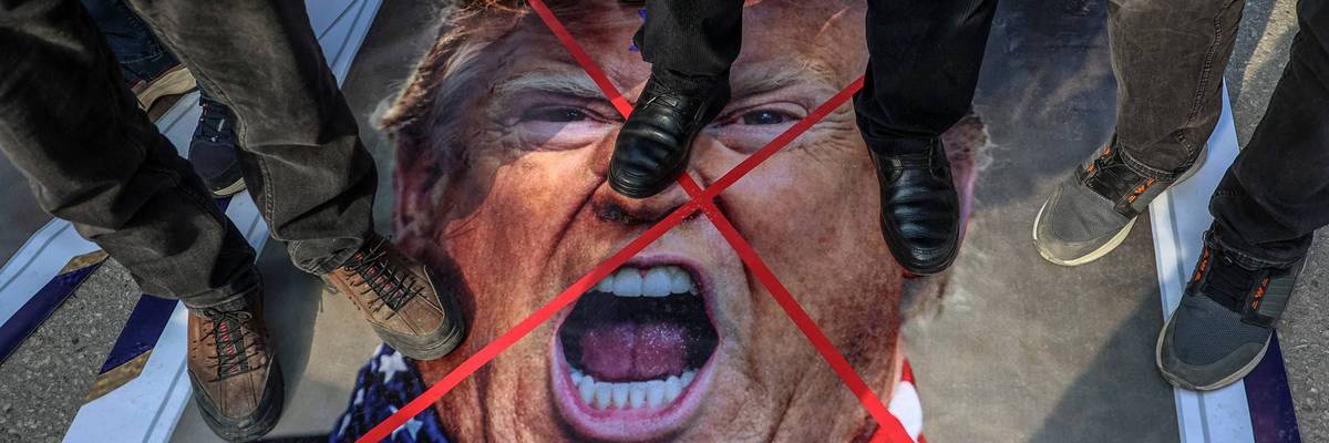 nuprizm's tweet photo. Call Grows to Impeach Trump, ‘The Most Dangerous Man on the Planet’

From Common Dreams:
• US and Israel bombed Iran, including the assassination of Iran's Supreme Leader.
• Critics call the attacks a war crime and demand accountability for President Trump.
• Trump has initiated military action eight times in seven countries during 2025.
• Calls for Trump's impeachment grow, citing constitutional violations and abuse of power.

Read the full story in our app. Link in bio.