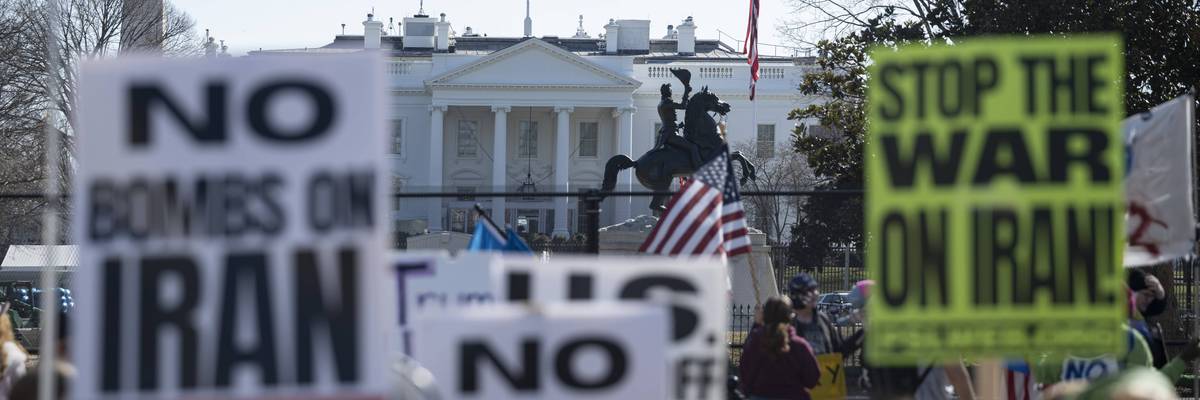 nuprizm's tweet photo. Less Than 25% of Americans Support Trump Attack on Iran: Poll

From Common Dreams:
• Poll indicates only 27% of voters approve of US/Israeli strikes on Iran.
• Strikes resulted in hundreds of Iranian deaths and retaliatory attacks killing US service members.
• Majority of Republicans approve, but most Democrats and Independents disapprove.
• 56% of respondents believe Trump is too quick to deploy military force.

Read the full story in our app. Link in bio.