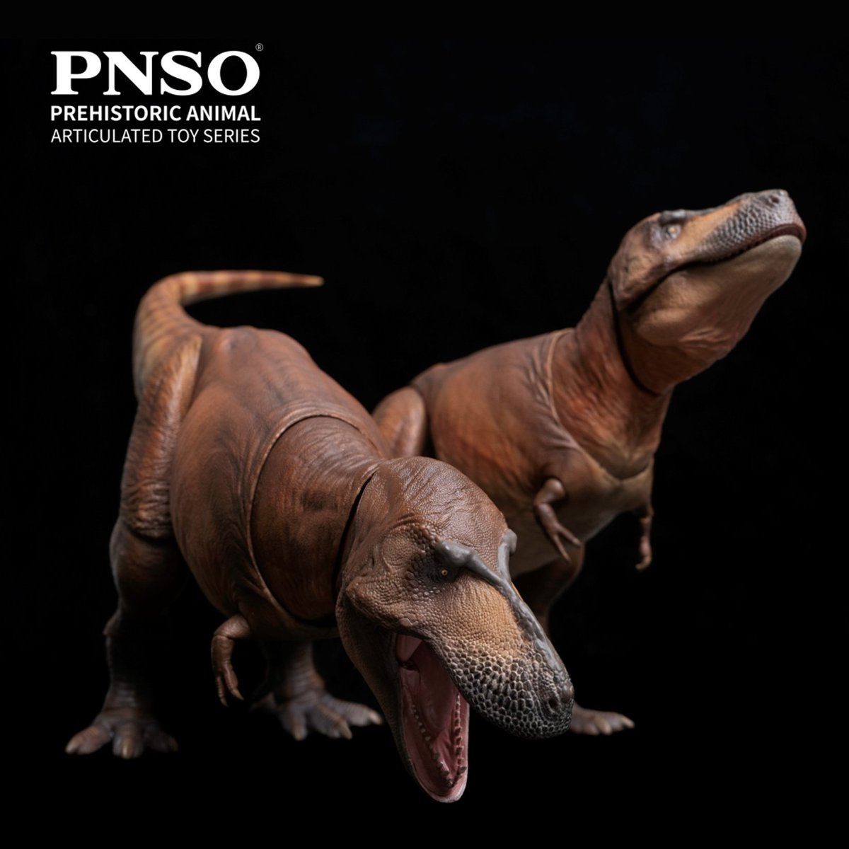 PNSO初の可動ティラノサウルス登場！ 1/35スケール 📏全長36cm／高さ