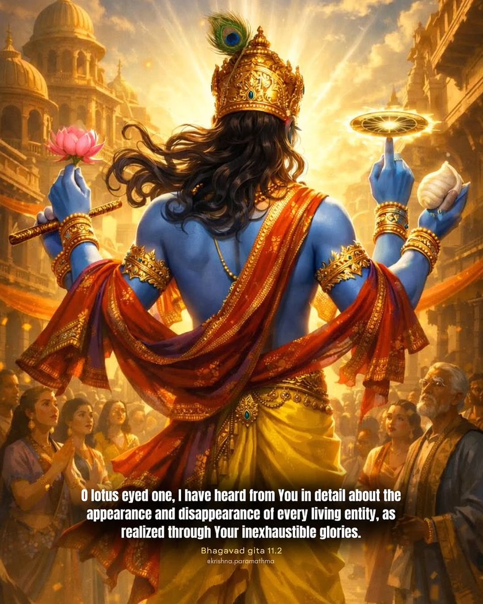 Bhgawad_Gita's tweet photo. Hare Krishna https://t.co/ketzHhQ9Eo