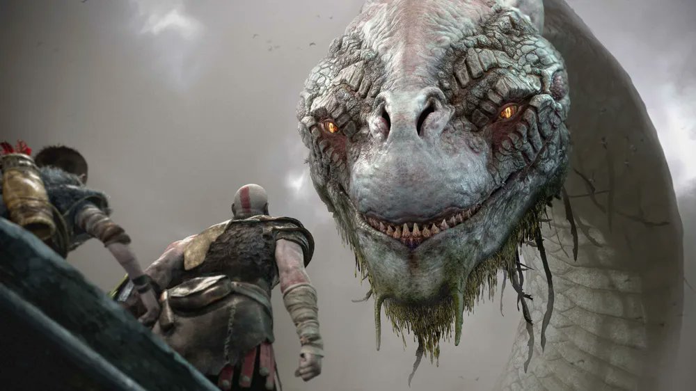 GodofWar_AR's tweet photo. يبدوا لنا أن كوري بارلوج قد قدم لنا بالفعل تلميحات حول اللعبة القادمة منذ فترة

حيث تطرق للحديث عن كيفية عودة يورمونغاند إلى الماضي بقوله..

«لكن كيف عاد بالزمن إلى الوراء... حسنا... هذه قصة لمباراة أخرى.»

#GodOfWar https://t.co/0wUQoeOWrZ