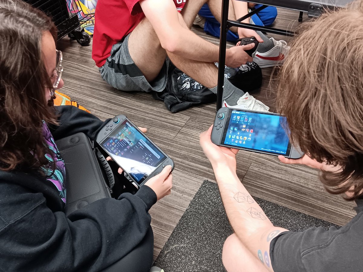 LaffySmash's tweet photo. Special thanks to everyone who came out to GameStop#3013 today for our #Pokemon30 celebration event! Congratulations to @Zie_SSB on winning 1st Place in Pokemon Scarlet/Violet &amp; Pokemon Legends ZA.

LaffySmash Pokemon events will return to GameStop! Stay tuned! ⚜️ https://t.co/QN5Fa2yXSD